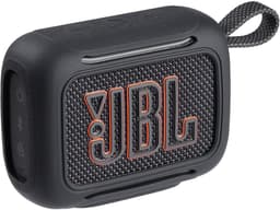 Beschermhoes geschikt voor JBL Go 5 Bluetooth Speaker - Meerdere Kleuren - Schokbestendig - Krasbestendig - Siliconen - Hoesje - Case - Bescherming - Zwart — thumbnail 1