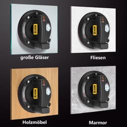 Elektrische Zuignap 300 kg - Zware Pomp voor Glas, Tegels en Platen - Inclusief 4 Batterijen — thumbnail 4