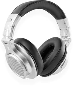 DJ koptelefoon - Vonyx HDX120SB - Over ear koptelefoon - Studio koptelefoon - Opbergtas - Aluminium — thumbnail 1