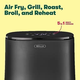 Touchscreen Airfryer 3 L - Mat Zwart — thumbnail 5