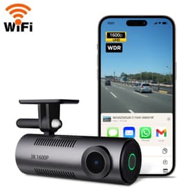 Dashcam - 1440P dashcam auto, wifi, nachtzicht, bewegingsdetectie, time-lapse-opname, WDR, loop-opname, parkeermodus, wifi, app, — thumbnail 1