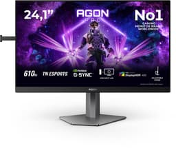 AOC G2 AG246FK6 computer monitor 61,2 cm (24.1") 1920 x 1080 Pixels Full HD LED Zwart, Grijs — thumbnail 1