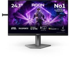 AOC G2 AG246FK6 computer monitor 61,2 cm (24.1") 1920 x 1080 Pixels Full HD LED Zwart, Grijs