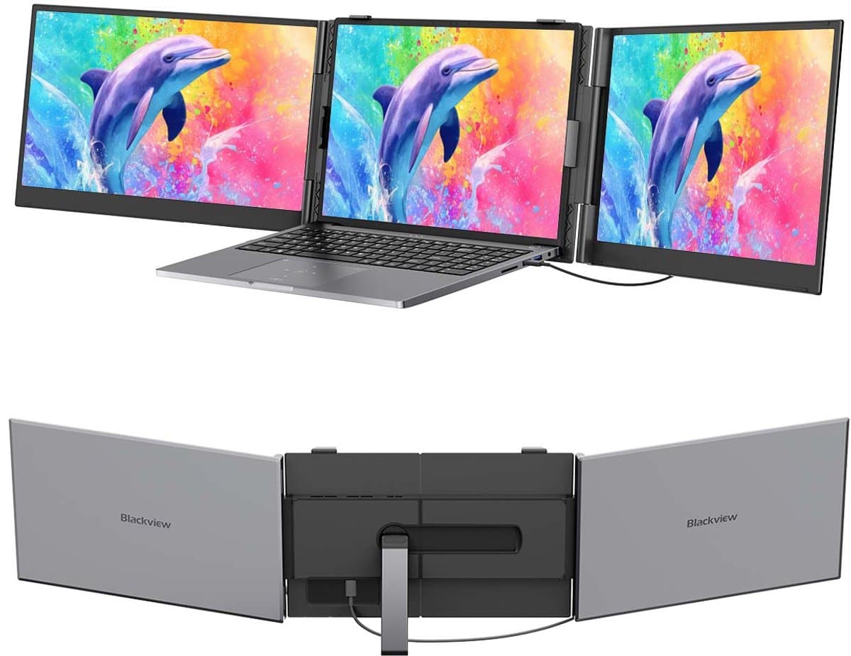 Blackview DCM8 Pro Portable Monitor - 15,6 inch - 1080p FHD - Ultradun 4,6mm - 100% sRGB - Laptopscherm: 14-17.3" — afbeelding 1