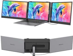 Blackview DCM8 Pro Portable Monitor - 15,6 inch - 1080p FHD - Ultradun 4,6mm - 100% sRGB - Laptopscherm: 14-17.3" — thumbnail 1