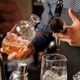 RVS barmaat met maten, barmaat voor bartenders, cocktailmaat met maten binnenin (60 ml 89 ml) — thumbnail 3