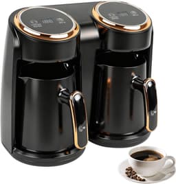 HEZIVO® Koffiezetapparaat met Thermoskan - Filterkoffie - Turks Koffie Apparaat - 600 W — thumbnail 1