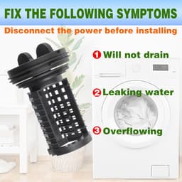 Lint Filter Insert - Effectief Lintfilter - Voor LG 383EER2001A Wasmachine en Wasdroger — thumbnail 2