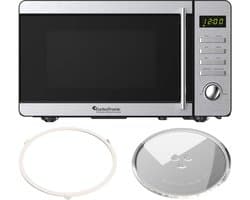 Turbotronic MW20 Vrijstaande Magnetron - 20 Liter - Zilver