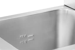 Professionele Friteuse - Friteuse Inox - Frituren voor Horeca - Hoge Kwaliteit Staal - 8 Litres - Zilver — thumbnail 4