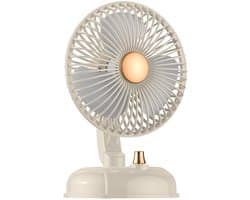 Retro oscillerende ventilator, metalen retro bureauventilator, verstelbare kantelhoek van de ventilatorkop, stille werking met vier snelheden, bureauventilator met stekker, geschikt voor slaapkamers, thuiskantoren en keukens. — afbeelding 1