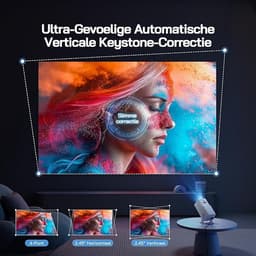 Mini-projector WP03 Full HD 1080P met WiFi en Bluetooth — thumbnail 2