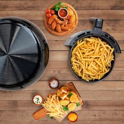 RVV® Heteluchtoven - Oven - Airfryer Oven - 23 Liter- 1200 Watt - Zilver - 28cm x 33cm x 36cm — thumbnail 7