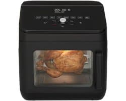 RVV® Heteluchtoven - Oven - Airfryer Oven - 13 Liter - Zwart - 35cm x 38cm x 35cm