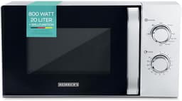 Compacte Magnetron - Grill Magnetron - Snel Opwarmen - 9 Vermogensstanden - 20 Liter Volume - Zilver — thumbnail 1