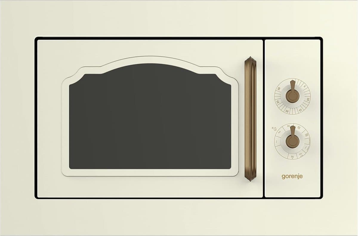 Gecombineerde Magnetron - Oven Apparaat - Snel Eten Bereiden - Ruime Inhoud 23L - 59cm Breed - Ivoorkleurig — afbeelding 1