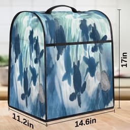 Keukenmachine Hoezen - Apparaat Beschermhoes - Apparaten Beschermen - Met Opbergvakken - 43 x 37 x 28.5 cm - Multicolor — thumbnail 3
