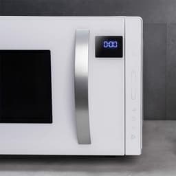Magnetron - Oven - Snel opwarmen - Platte bodem - 23 liter - Wit — thumbnail 4
