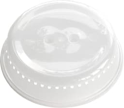 Chef Craft 21568 Classic Microwave Cover, Plastic, Clear — thumbnail 4