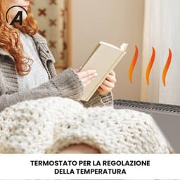 Krachtige Hetelucht Convector met Thermostaat en 3 Vermogensstanden — thumbnail 2