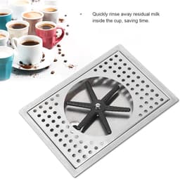 Bekerwasmachine Roestvrijstaal - Glazenspoeler Automatisch - Snel Bekers Reinigen - Duurzaam Materiaal - 30 x 21 x 7 cm - Zilverkleurig — thumbnail 4