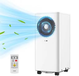 AUX 3-in-1 mobiele airconditioner 9000 BTU (Tot 36m2) , energieklasse A, wifi & afstandsbediening, 4 standen, zelfdemping, koelmiddel R290, wasbaar filter, inclusief raambeugel — thumbnail 1
