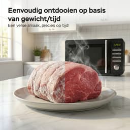 Turbotronic MW20 Vrijstaande Magnetron - Microwave - 20 Liter - Zwart — thumbnail 8