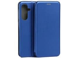 Beline Book Magnetic Serie - Bookcase voor Samsung Galaxy A56 5G - Niebieskie - Magnetische Sluiting - Synthetische Leer