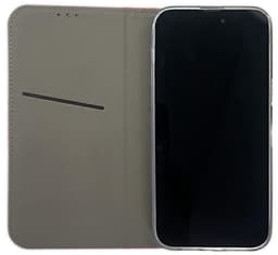 Geen Merk Smart Magnet Boek - iPhone 14 Bescherming - Rood - Magnetische Sluiting - Kaartvakken — thumbnail 3