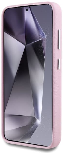 Karl Lagerfeld MagSafe - Samsung Galaxy S25 Plus Hoes - Rood - Saffiano Materiaal - Luksueus Design — thumbnail 3