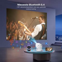 MRKK® Mini Beamer – Projector – Thuisbioscoop Beamer — thumbnail 4