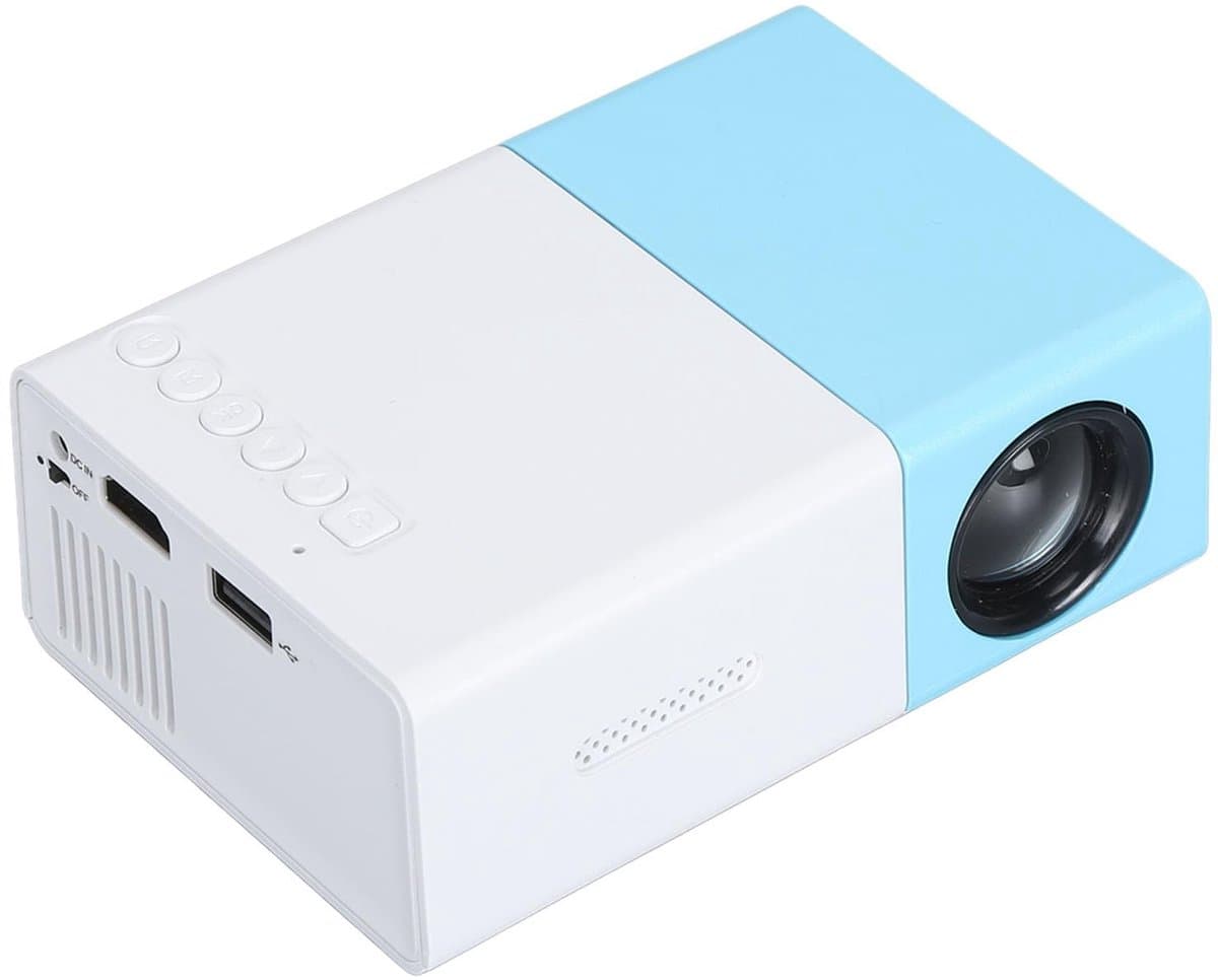 Dailygoody - Miniprojector - Full HD 1080P - Draagbare Projector - Thuisbioscoopfilmprojector - Geschikt voor Kinderen - Compact en Lichtgewicht — afbeelding 1