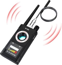 Professionele detector voor verborgen camera's, GPS-trackers en afluisterapparatuur | Zeer gevoelige en instelbare RF-signaalzoeker voor hotels, reizen en auto's | Compact en gebruiksvriendelijk voor optimale privacy en gemoedsrust — thumbnail 1