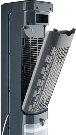 tectake® 4-in-1 Luchtkoeler Alaska - 5L Watertank - 3 Standen - Aircooler - Airco met Zwenkfunctie - Timer - Afstandsbediening - Koelelementen - Luchtbevochtiger - Ventilator - Luchtreiniger - Antraciet — thumbnail 4