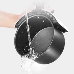 Luchtfriteuse - Olievrije pan - Gezond koken - Snelle luchtcirculatie - 22 liter - Wit — thumbnail 5
