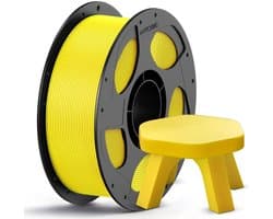 Anycubic PETG Filament Geel 1.75mm – 1KG met Spoel – Sterk, Slagvast & Waterbestendig – Hoge Printkwaliteit