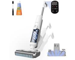 Proscenic F10 Ultra - 3-in-1 Draadloze Stofzuiger - 350W 20000Pa - 60min Autonomie - Watertanks 1.3L - 59db