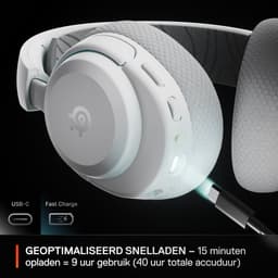 SteelSeries Arctis Nova 3 Wireless - Draadloze Gaming Headset - PC, Switch, Mobiel - Wit — thumbnail 2
