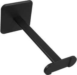 Hoofdtelefoonhouder van aluminiumlegering - Gaming hoofdtelefoonstandaard - Afneembare hoofdtelefoonhouder - Hoofdtelefoonstandaard - Opbergruimte - Gemakkelijk toegankelijk - Geschikt voor thuis, gamecentra, enz. - Zwart — thumbnail 1