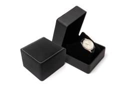 Horlogedoos - Unisex - Met afneembare horlogehouder - Individuele horlogeopbergdoos - Doos voor armbanden en sieraden - Gemaakt van PU-leer - Draagbare horlogestandaard - Geschikt voor polshorloges en smartwatches
