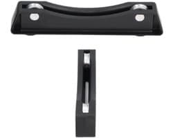 3D Printer Spoelhouder - Filamenthouder Rek - 3D Printen Stabiliseren - Vlotte Rotatie Zonder Vastlopen - 2 stuks - Zwart