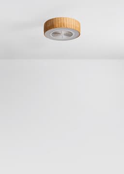 CREATE - Stille plafondventilator 40W Ø50 cm met verborgen bladen en LED-verlichting - S - Met licht - Afstandsbediening - WIND CLEAR EASY — thumbnail 1
