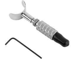 Verstelbaar Rvs Leer Snijmes voor Leerbewerking - Precisie Snijgereedschap voor Hobbymakers en Professionals