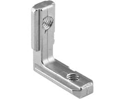 Hoekverbinder 90° van Aluminium voor Staal - 10 Stuks - EU Type L Fittingen voor Duurzame Verbindingen