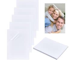 Pack van 50 Zelfklevende Koudlaminering Film A5 21,5 x 16 cm, Duidelijke PVC Folie voor Kaarten, Foto's en Documenten