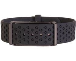 NOLATR Smart Sport Armband zonder Abonnement – Activity Tracker met Nederlandse Software – Hartslag, Slaap & Stappen – 45-60 Dagen Batterij – Motion Silicone Zwart