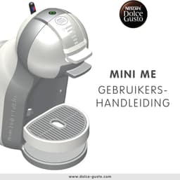 KRUPS NESCAFÉ Dolce Gusto MiniMe KP120810 - Koffiecupmachine - Antraciet / zwart + 2 zwarte mokken "Coffee Affair" + zwarte tegel "Fuck it new plan" + tegelhouder - (cadeau)PAKKET — thumbnail 4