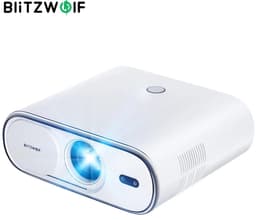BlitzWolf BW-V5 Air Smart Beamer – Projector met Netflix & Google TV, 480 ANSI lumen, HDR10+, Automatische Keystone-correctie, tot 180 inch beeld, Home Cinema Beamer, EU-stekker — thumbnail 1