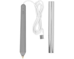 Thermische folie voor eenvoudig DIY-embossen, snel verwarmen voor plastic creaties in zilver