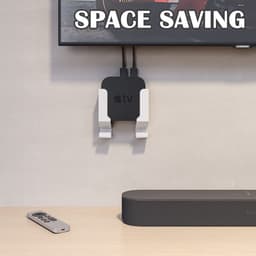 Store_9 - Universele wandhouder - Router houder - Multifunctionele opbergaccessoire - Wit - TV-box houder - Geschikt voor laptops en netwerkswitches — thumbnail 3